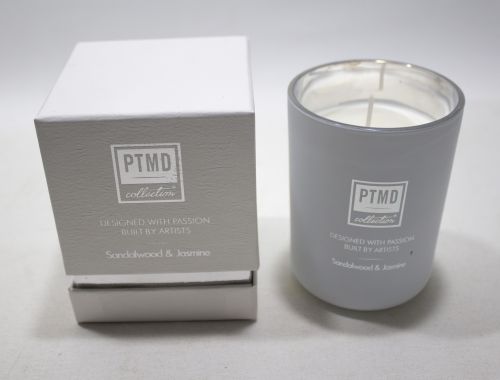 SINGLE SANDALWOOD and JASMINE PTMD CANDLE